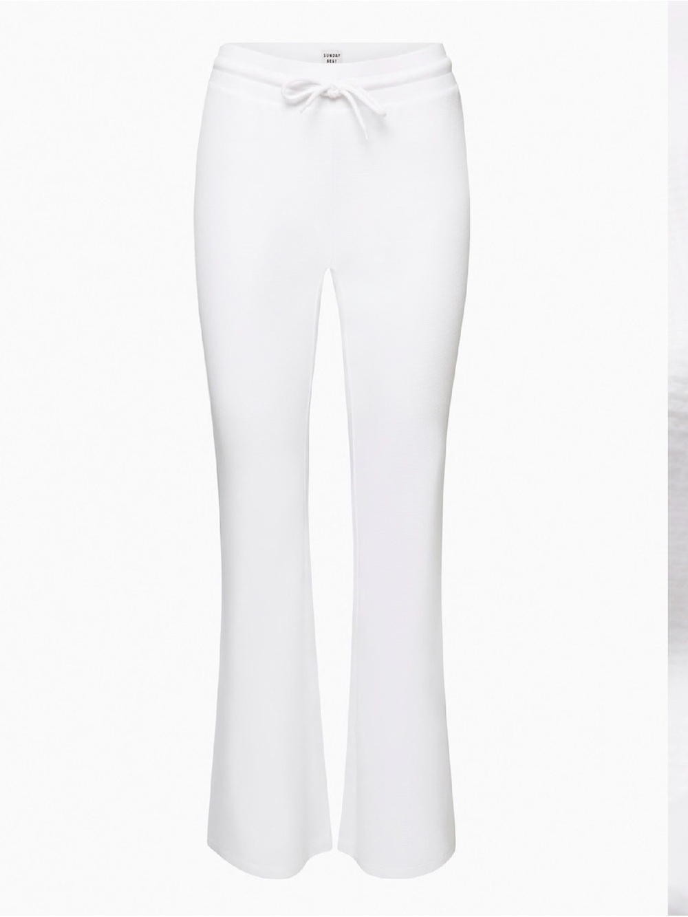 Sunday best baby waffle kick flare pant in XS